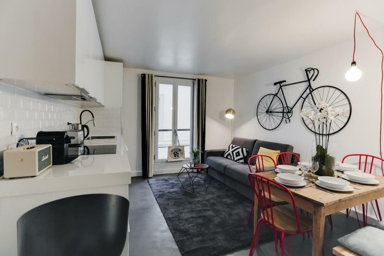 パリCharming House For 6 People - Louvre & Operaアパートメント エクステリア 写真